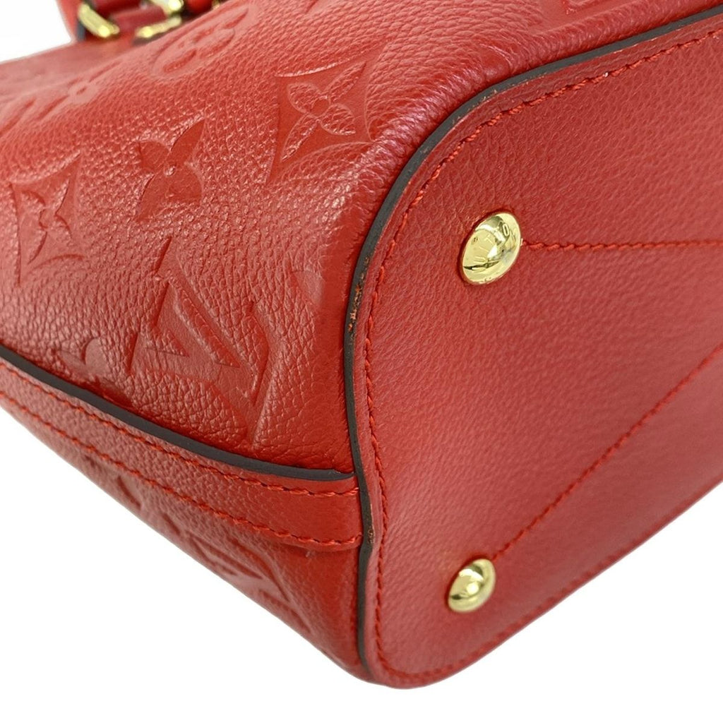 Louis Vuitton Handbag Monogram Empreinte Mazarine PM Cerise Leather — view 6