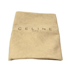 Celine Boston Bag Macadam Pattern Black Brown Leather — view 8
