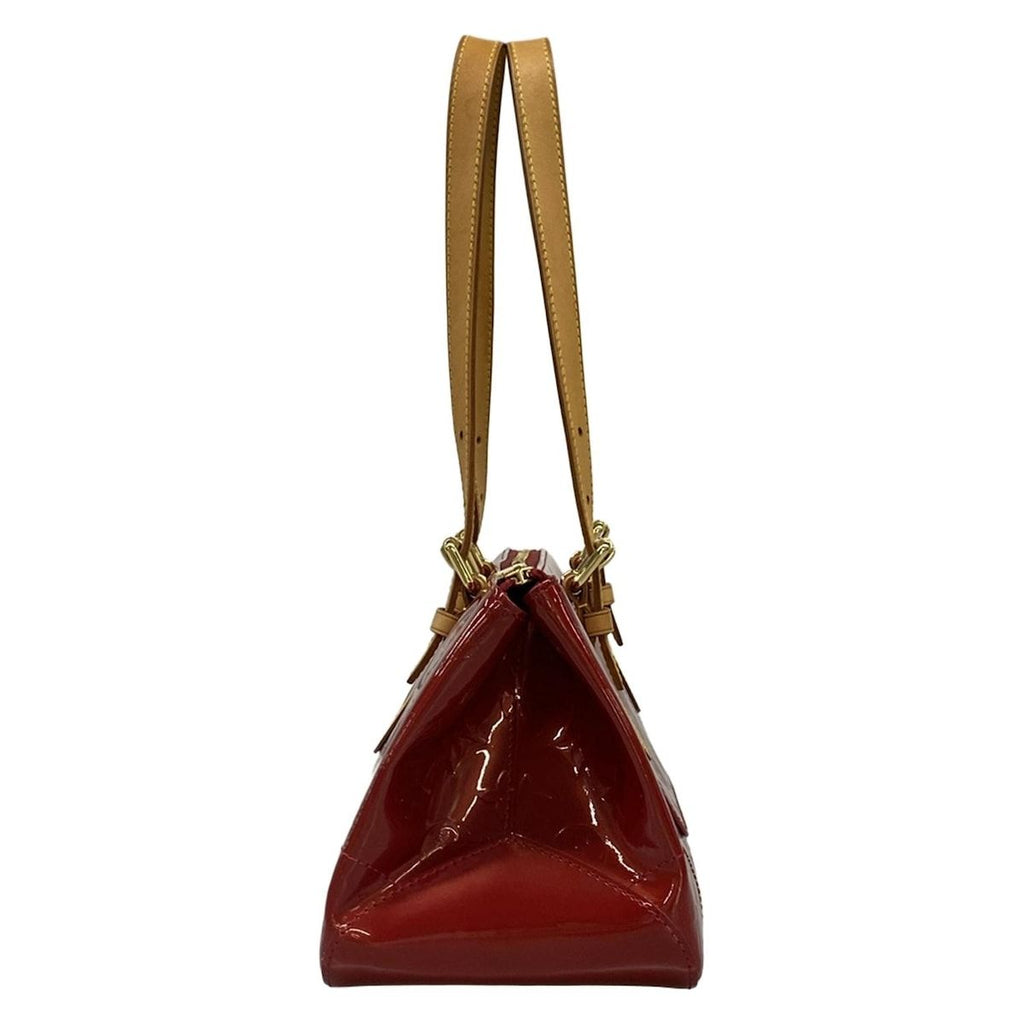 Louis Vuitton Shoulder Bag Monogram Vernis Rosewood Avenue Pomme D'amour Leather — view 2