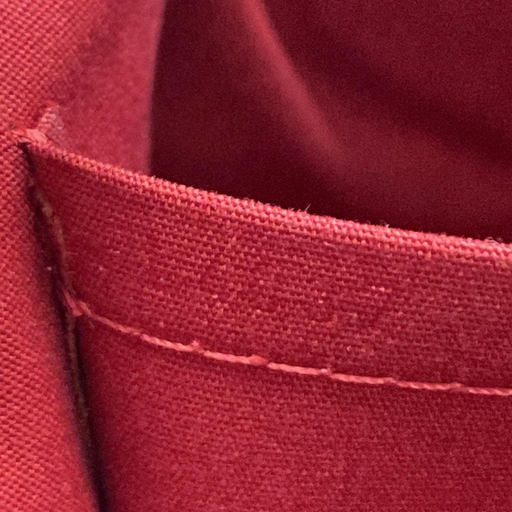 Louis Vuitton Shoulder Bag Monogram Vernis Rosewood Avenue Pomme D'amour Leather — view 9