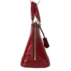 Louis Vuitton Handbag Monogram Vernis Alma BB Rose Indien Leather — view 2