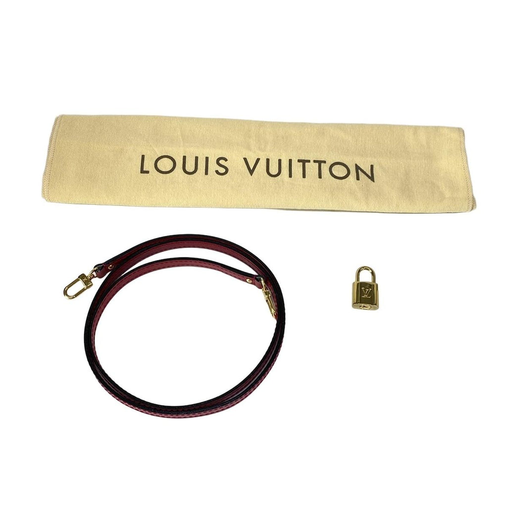 Louis Vuitton Handbag Monogram Vernis Alma BB Rose Indien Leather — view 8