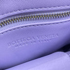 Bottega Veneta Tote Cassette Light Purple Leather — view 9