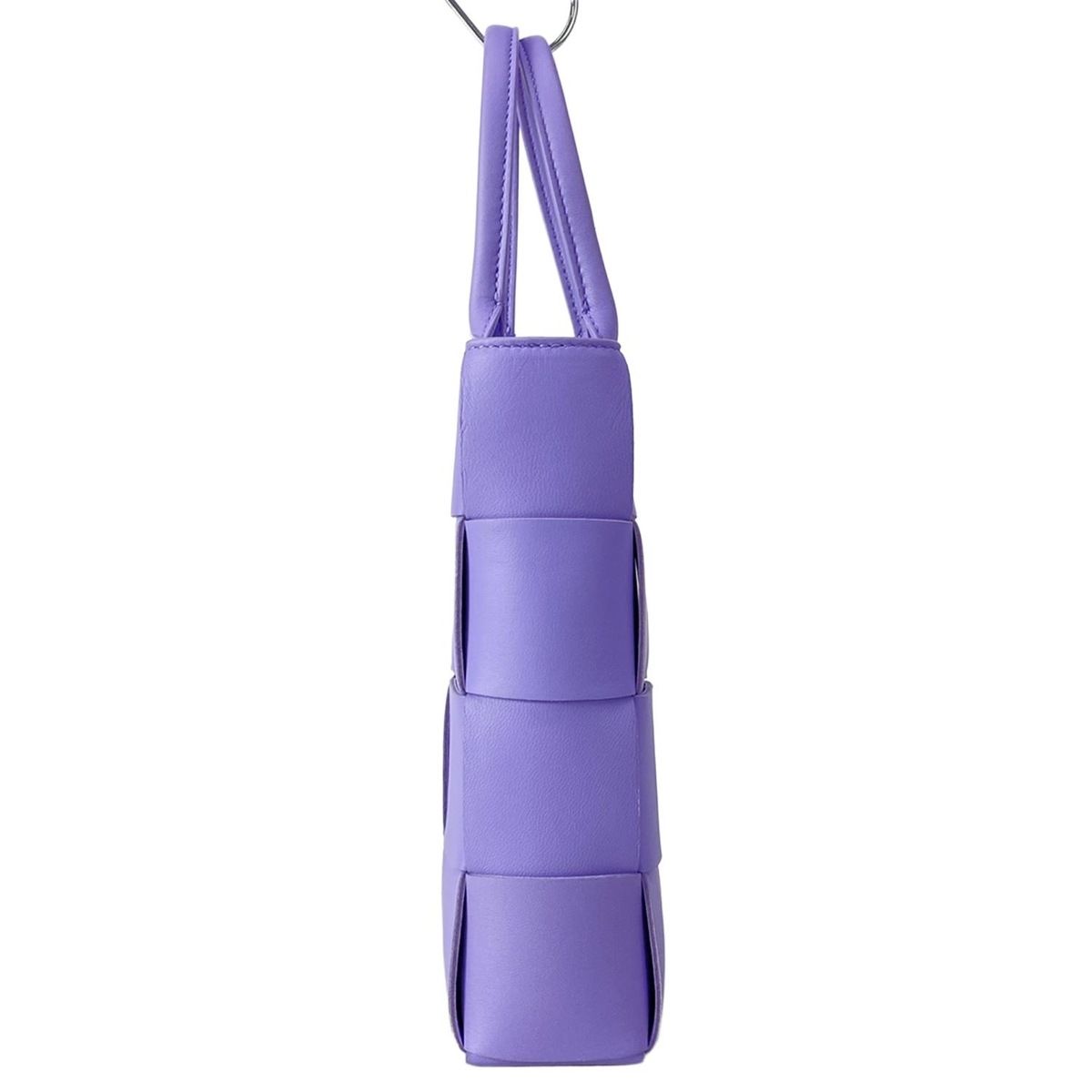 Bottega Veneta Tote Cassette Light Purple Leather — view 4