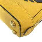 Gucci Handbag Horsebit Yellow Black Adidas Leather — view 6
