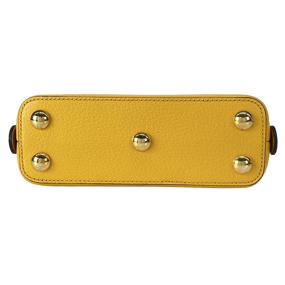 Gucci Handbag Horsebit Yellow Black Adidas Leather — view 5