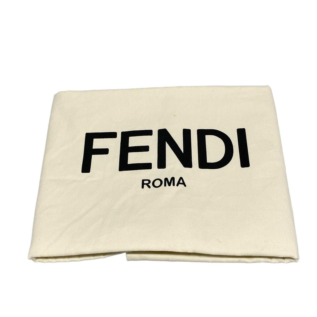 Fendi Backpack Vocabulary Rallye Blue Yellow Multi Leather — view 8