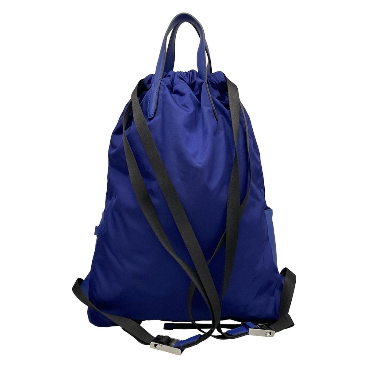 Fendi Backpack Vocabulary Rallye Blue Yellow Multi Leather — view 3