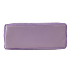 Prada Tote Small Sequin Mesh Purple Black Leather — view 5