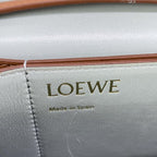 Loewe Shoulder Bag Goya Accordion Clutch Brown Leather — view 9