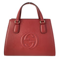 Gucci Handbag Soho Red Leather
