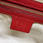 Gucci Handbag Soho Red Leather — view 9