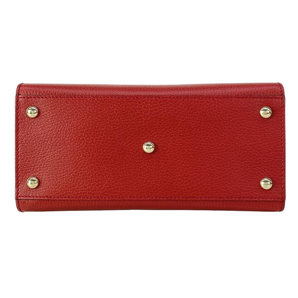 Gucci Handbag Soho Red Leather — view 5