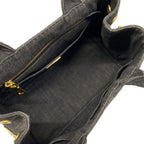 Prada Tote Canapa Dark Gray — view 7