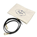 Prada Tote Double Small Black Leather — view 8