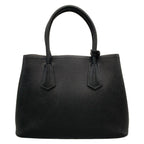 Prada Tote Double Small Black Leather — view 3