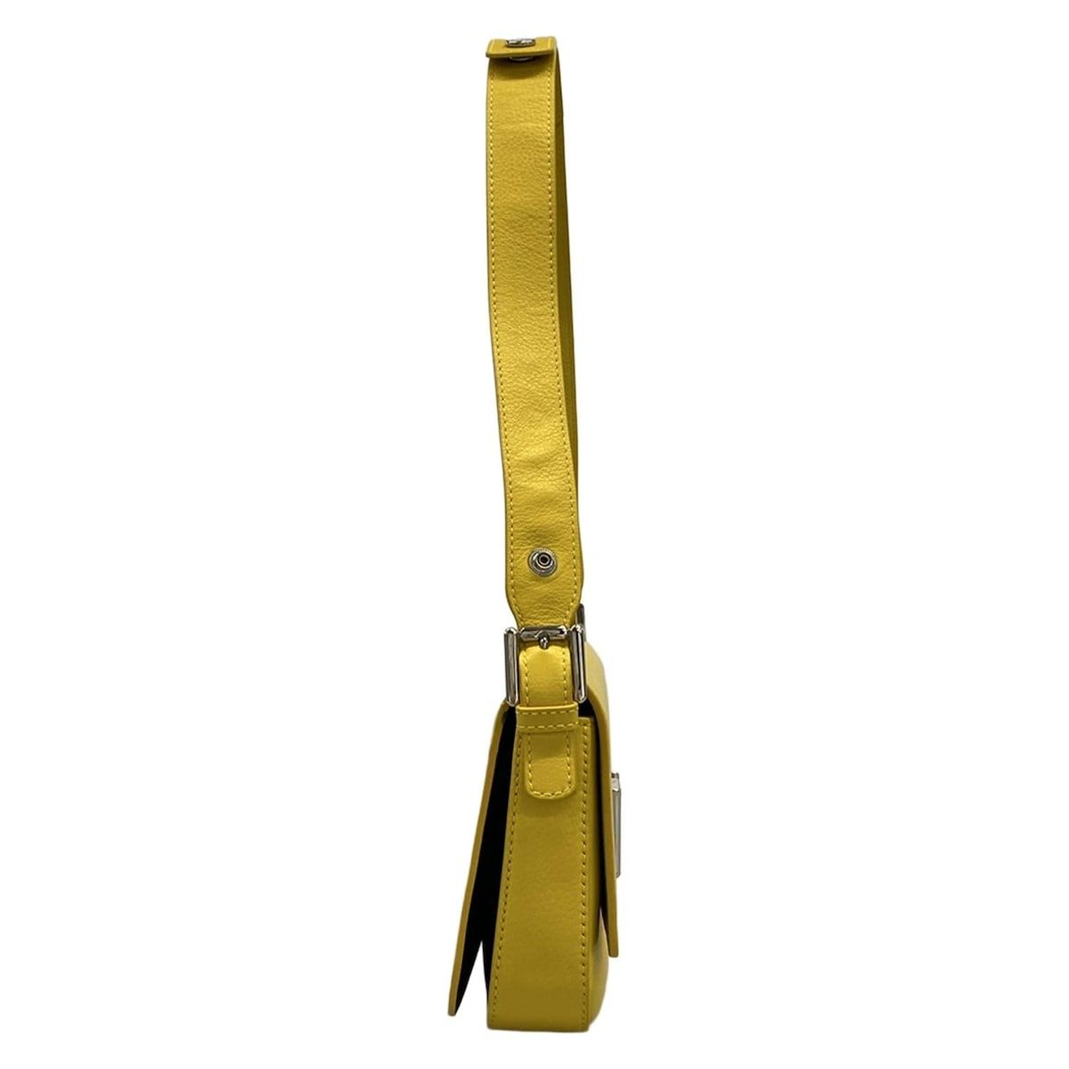 Fendi Shoulder Bag Tore Bucket Yellow Leather — view 2