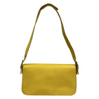 Fendi Shoulder Bag Tore Bucket Yellow Leather — view 3