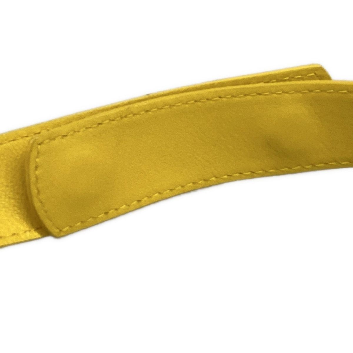 Fendi Shoulder Bag Tore Bucket Yellow Leather — view 9