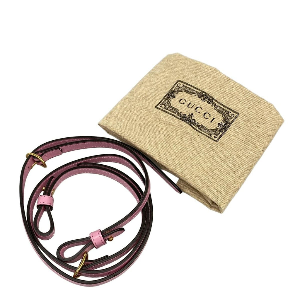 Gucci Bamboo Pink Mini Bag Leather — view 8