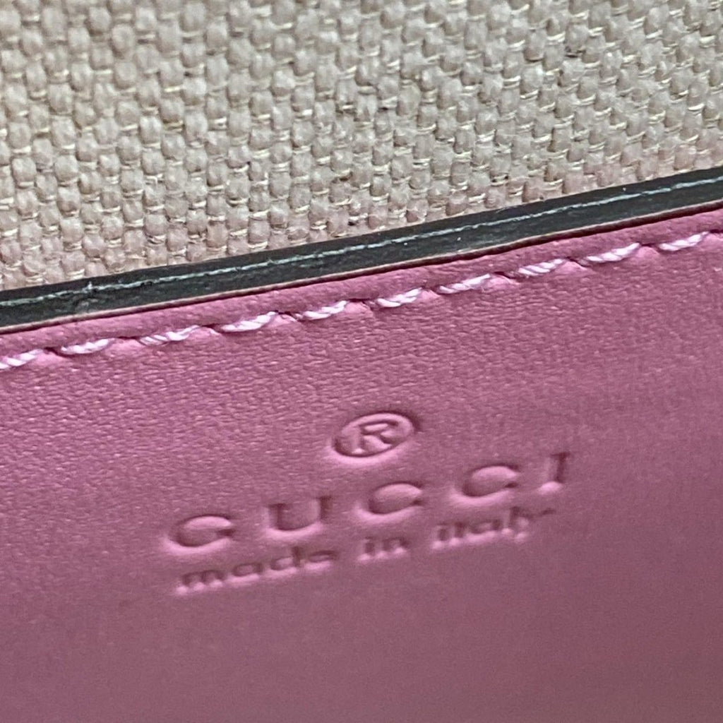 Gucci Bamboo Pink Mini Bag Leather — view 9