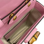 Gucci Bamboo Pink Mini Bag Leather — view 7
