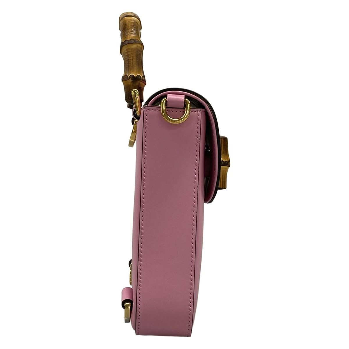 Gucci Bamboo Pink Mini Bag Leather — view 2