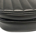 Gucci Shoulder Bag Interlocking Mini Heart Bag Black Quilted Detachable Strap — view 6