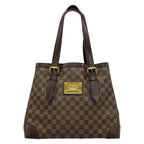 Louis Vuitton Shoulder Bag Damier Hampstead MM Ebene