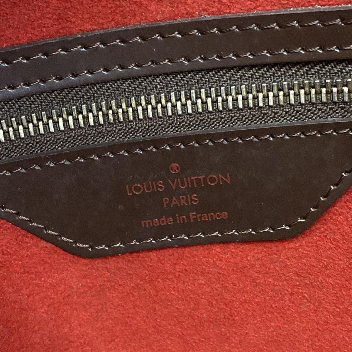 Louis Vuitton Shoulder Bag Damier Hampstead MM Ebene — view 8