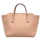 Gucci Tote Swing Light Pink Leather