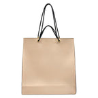 Fendi Tote Shopping 8 Beige Black Leather — view 3