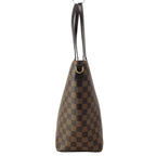 Louis Vuitton Tote Damier Jersey Cream Leather — view 4