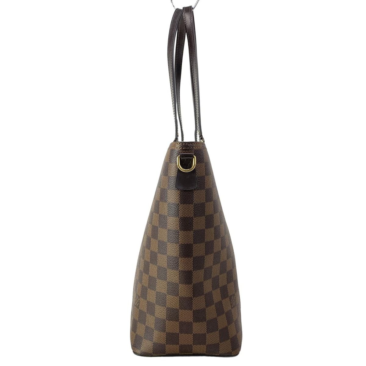 Louis Vuitton Tote Damier Jersey Cream Leather — view 4