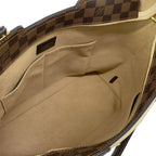 Louis Vuitton Tote Damier Jersey Cream Leather — view 7