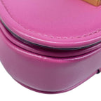 Fendi Shoulder Bag Camonano 7 Purple Strap Removable 2-Way Leather — view 6