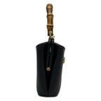 Gucci Mini Bumper Bucket Bag Black Brown Leather — view 2