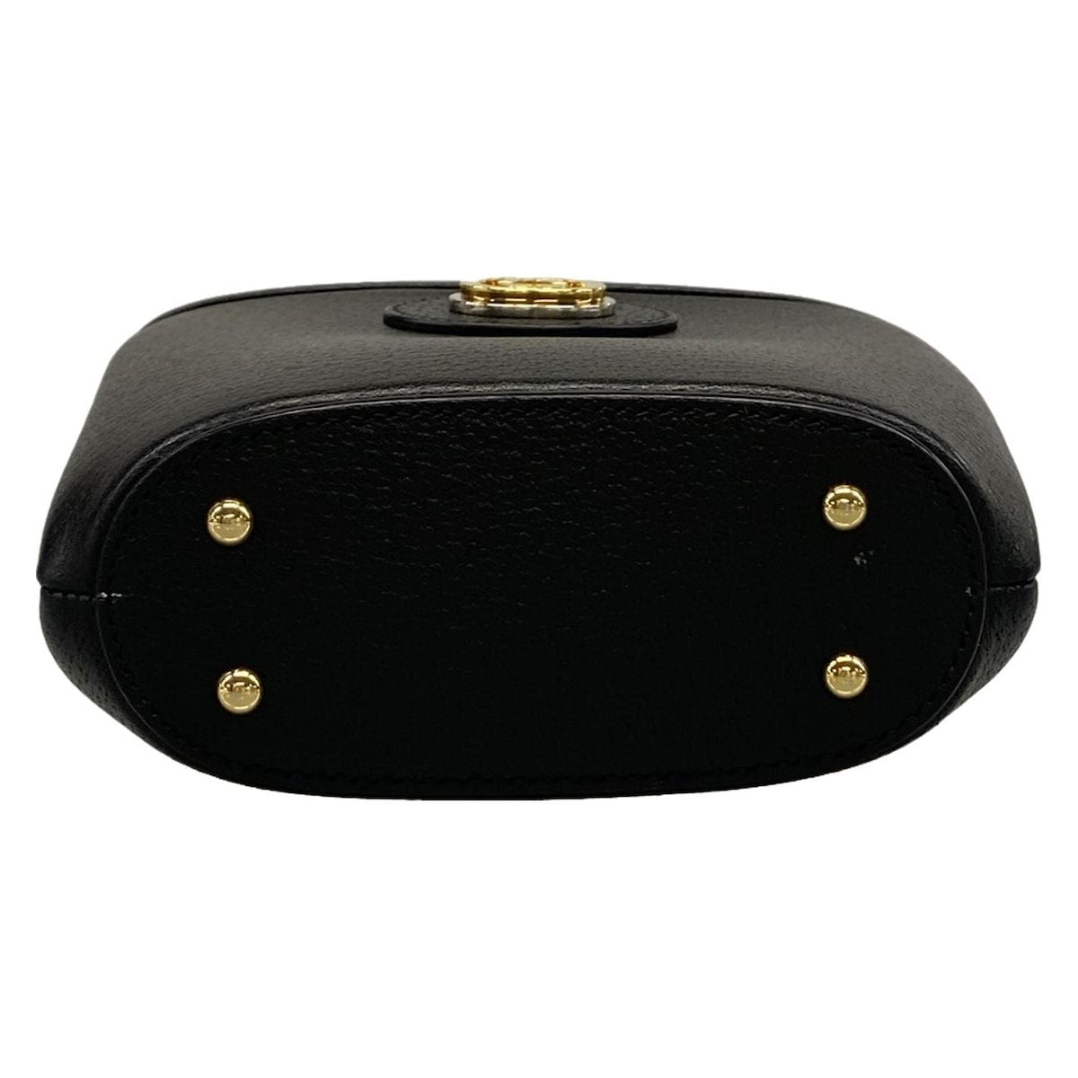 Gucci Mini Bumper Bucket Bag Black Brown Leather — view 5