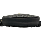 Gucci Waist Pouch GG Marmont Quilted Leather Belt Bag Black — view 5