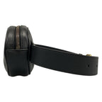 Gucci Waist Pouch GG Marmont Quilted Leather Belt Bag Black — view 4