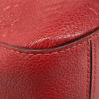 Louis Vuitton Shoulder Bag Monogram Empreinte Saintonge Scarlet Leather — view 6