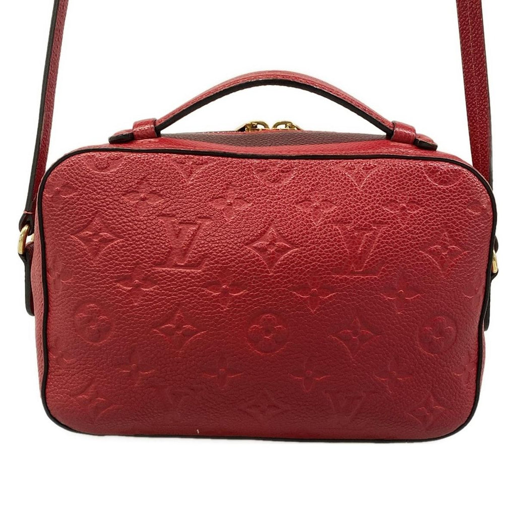 Louis Vuitton Shoulder Bag Monogram Empreinte Saintonge Scarlet Leather — view 3