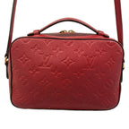 Louis Vuitton Shoulder Bag Monogram Empreinte Saintonge Scarlet Leather — view 3