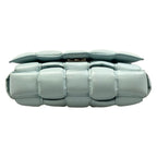 Bottega Veneta Shoulder Bag Padded Cassette Light Blue Leather — view 5