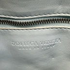 Bottega Veneta Shoulder Bag Padded Cassette Light Blue Leather — view 8