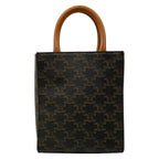 Celine Tote Mini Vertical Cover Black Brown — view 3