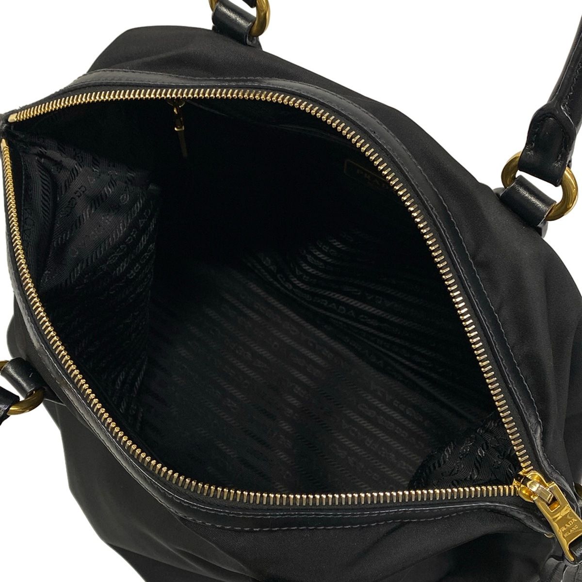 Prada Handbag Black Leather — view 7