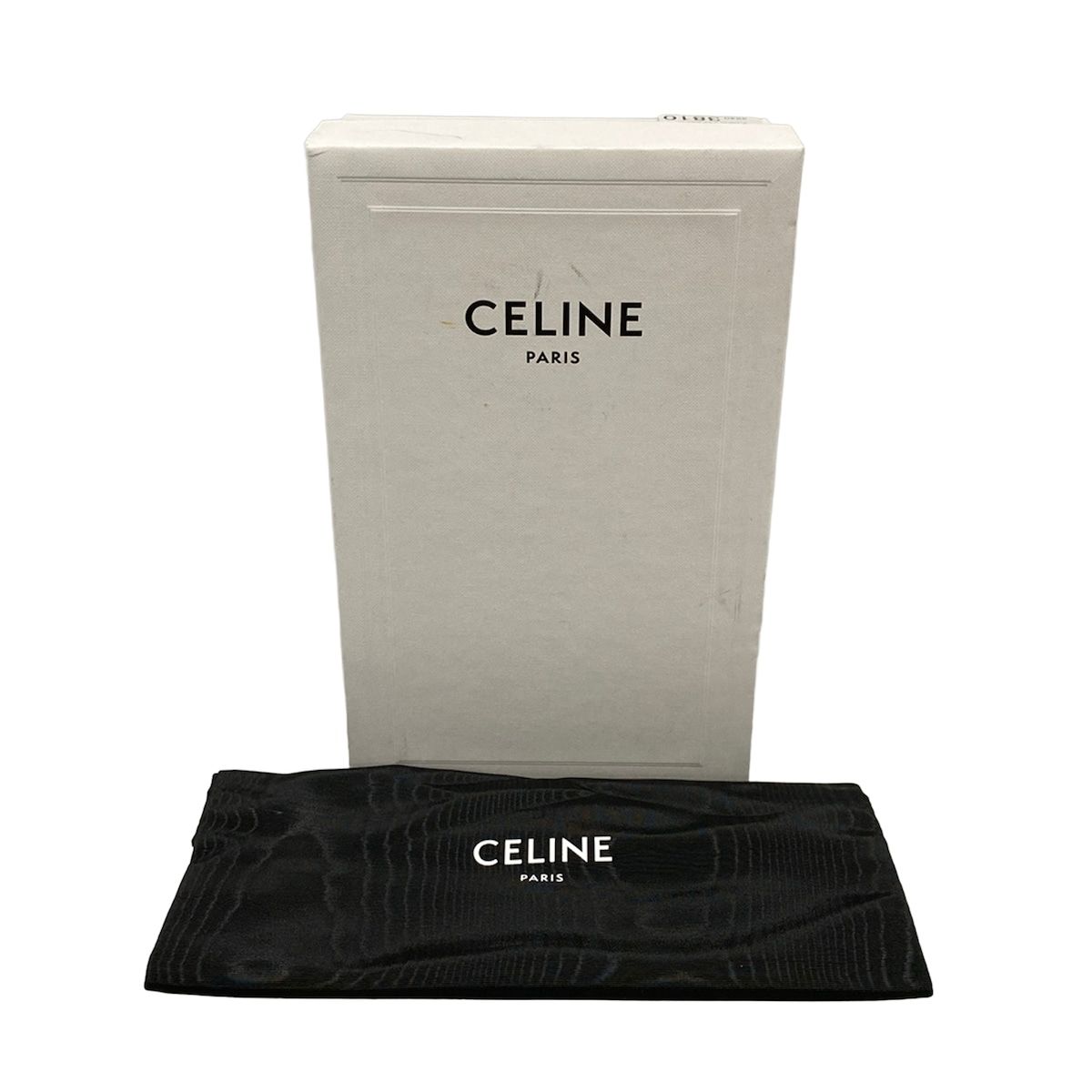 Celine Shoulder Bag Cuill Triomphe Mini Camera Black Brown — view 8