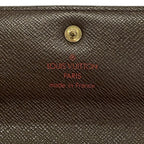 Louis Vuitton Trifold Wallet Damier Porte Tresor Etui Papiers Ebene — view 5