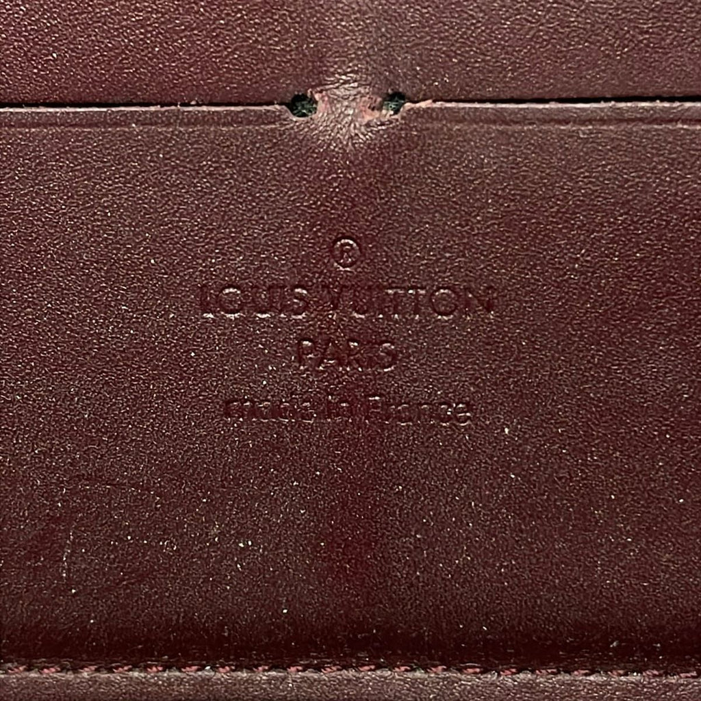 Louis Vuitton Wallet Monogram Vernis Zippy Rouge Fauvist Zip Around Leather — view 5